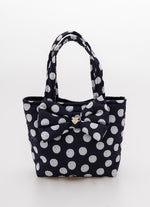 Bolsa Algodão Estampado Laço