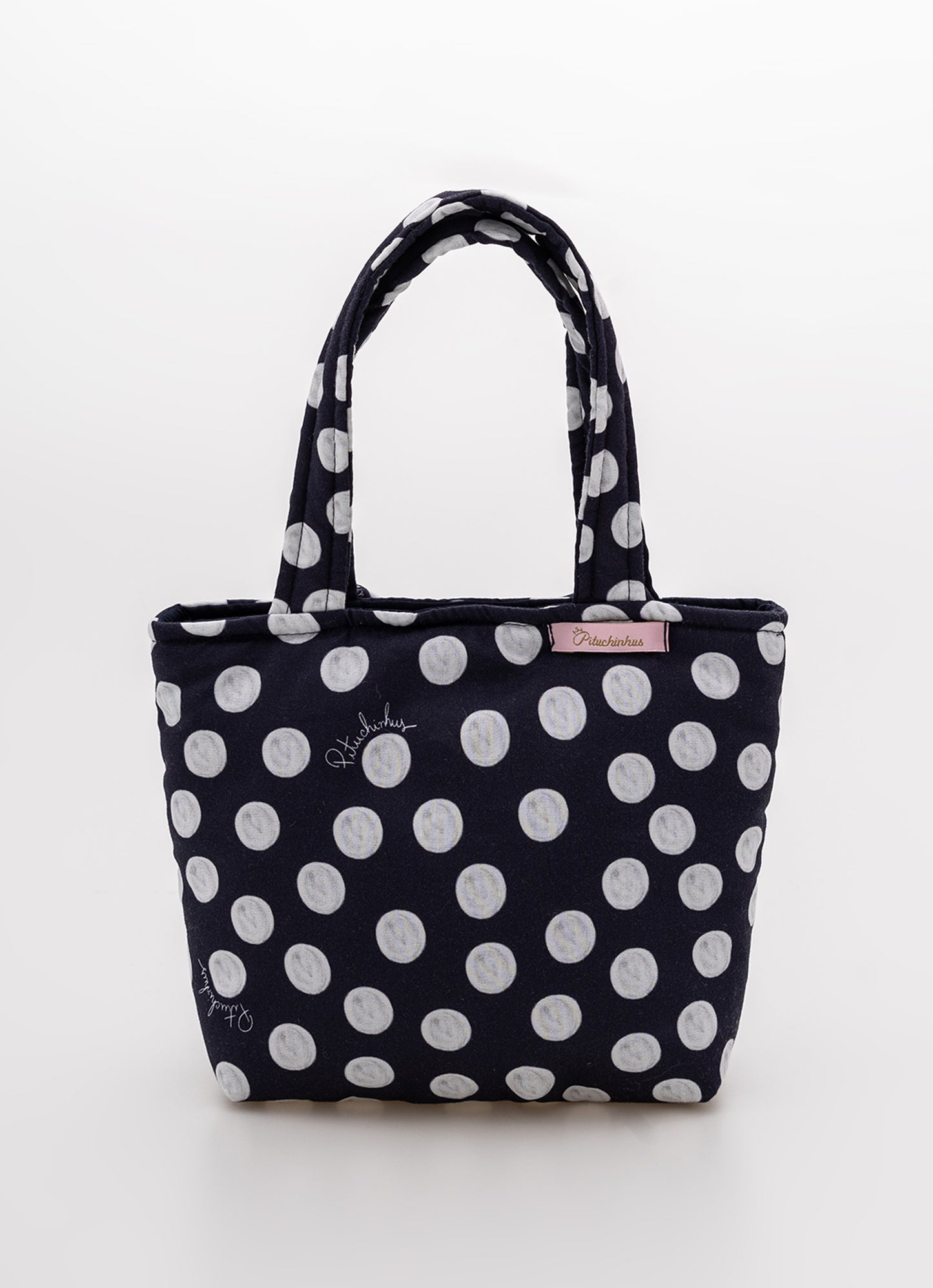 Bolsa Algodão Estampado Laço