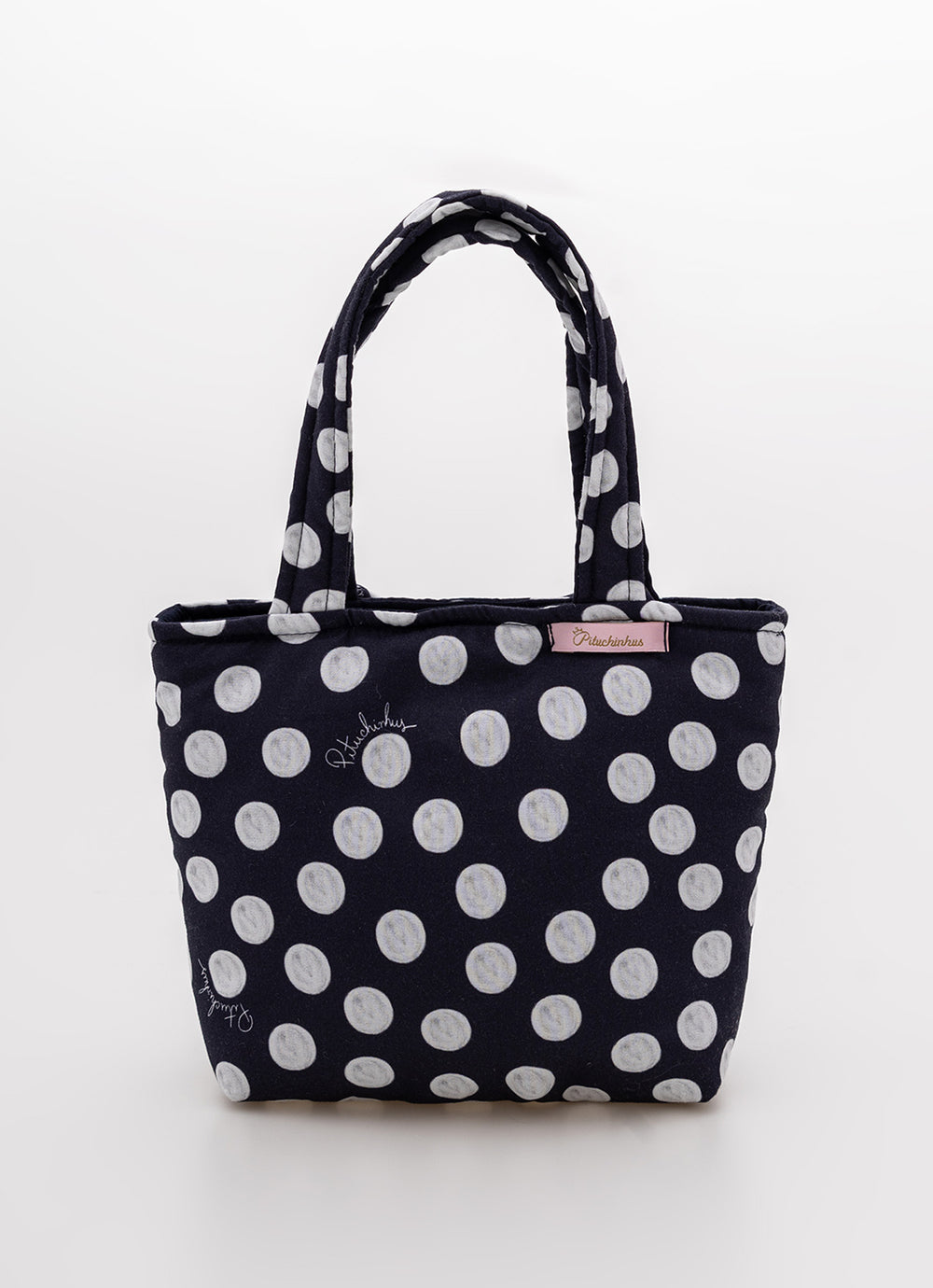 Bolsa Algodão Estampado Laço