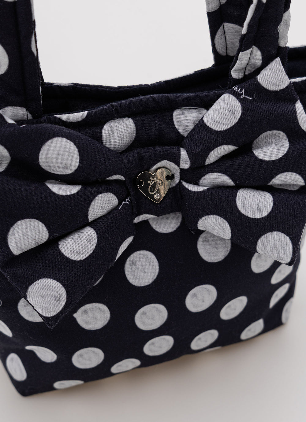 Bolsa Algodão Estampado Laço