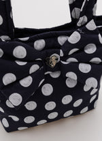 Bolsa Algodão Estampado Laço
