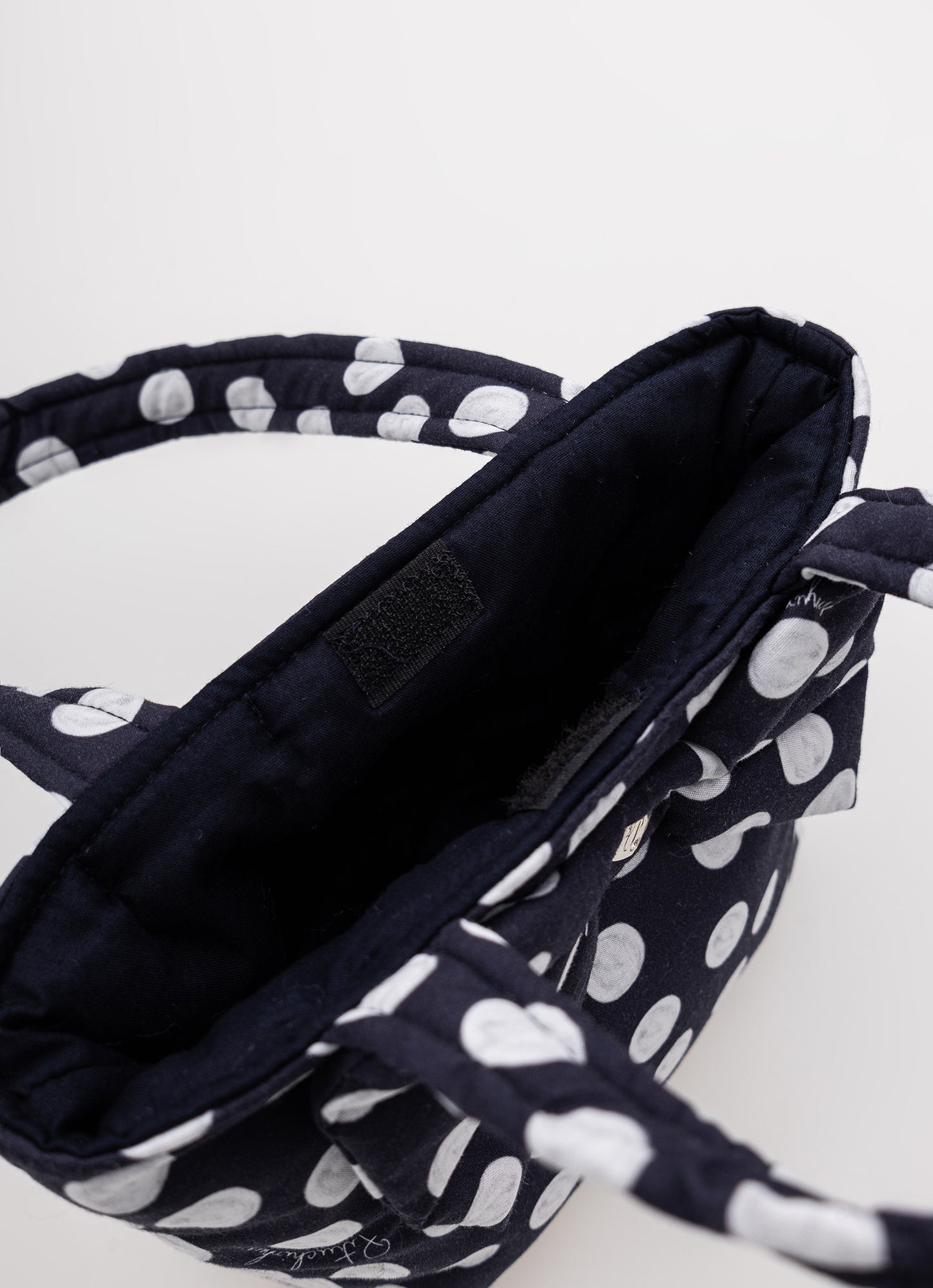 Bolsa Algodão Estampado Laço