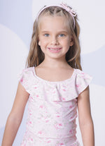 Conjunto Blusa e Short Babado Light Estampado