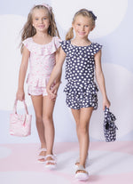 Conjunto Blusa e Short Babado Light Estampado