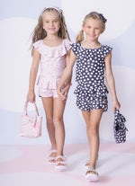 Conjunto Blusa e Short Babado Light Estampado