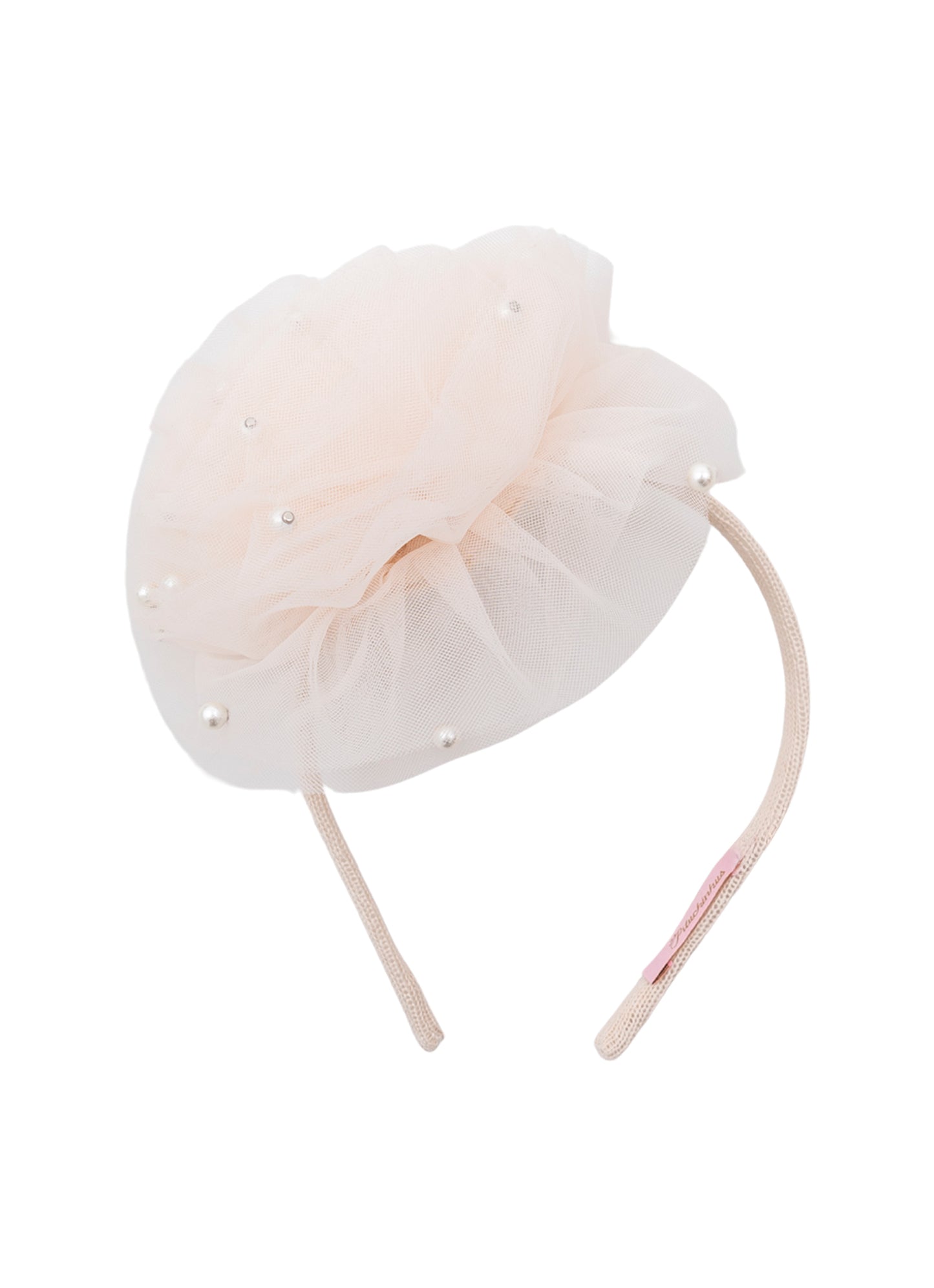 Arco Maxi Flor Tule Pérolas