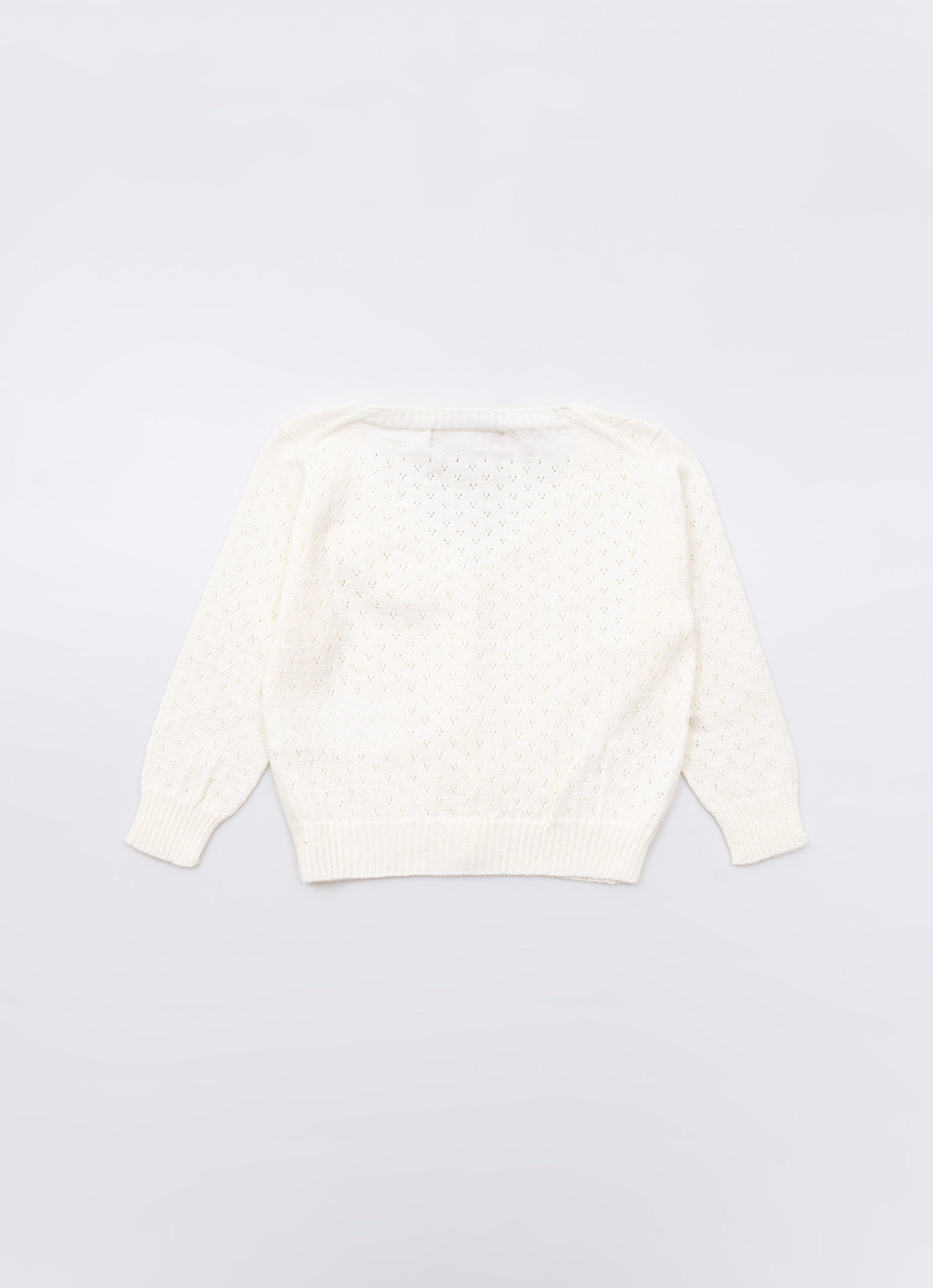 Casaqueto Tricot Rendado