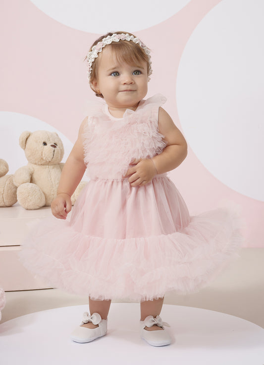 Vestido Princesa Frufru Tule