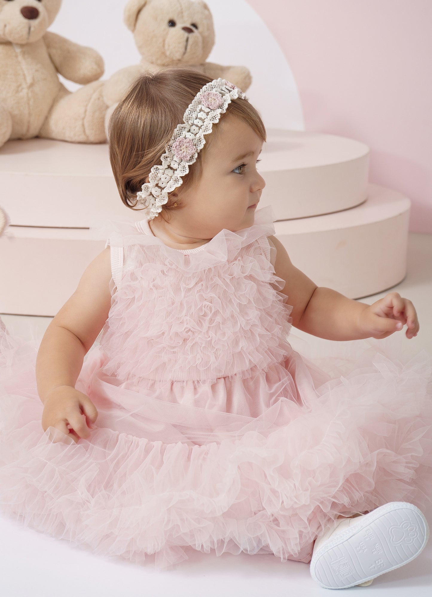 Vestido Princesa Frufru Tule