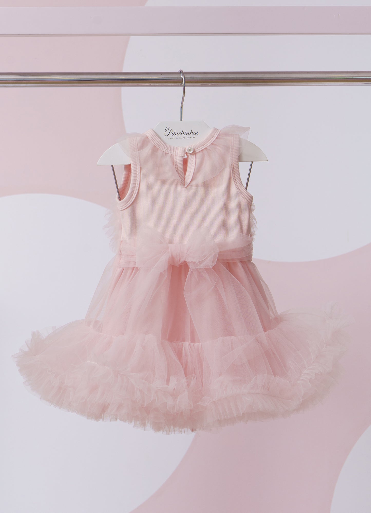 Vestido Princesa Frufru Tule