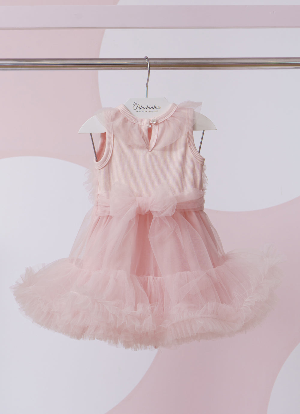 Vestido Princesa Frufru Tule