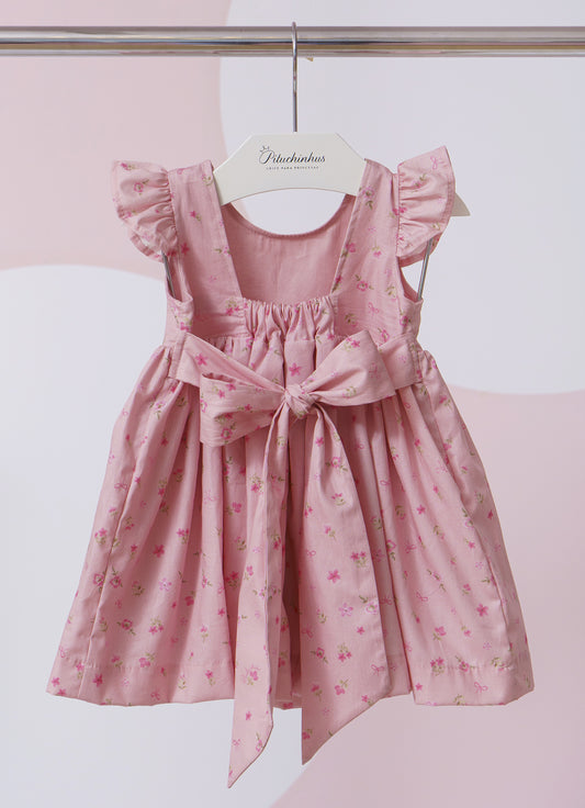 Vestido Algodão Estampado Mini Floral