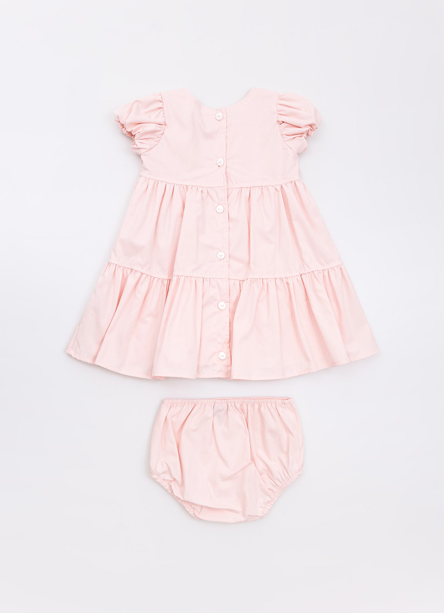 Vestido Tricoline Multi Laços