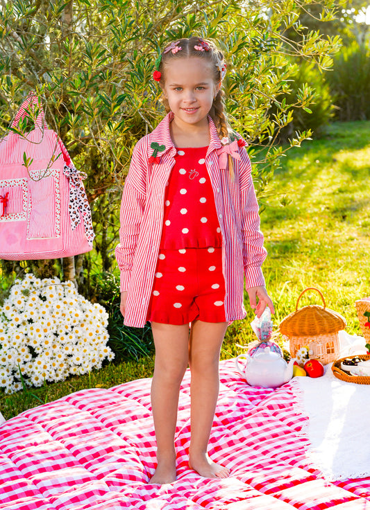 Short Tricot Poá Resort