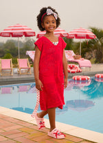 Vestido Tricot Renda Estampado