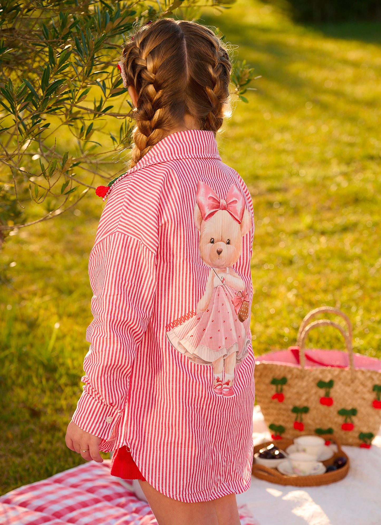 Maxi Camisa Algodão Ursa Resort