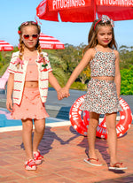 Conjunto Short Saia Light Estampado Resort