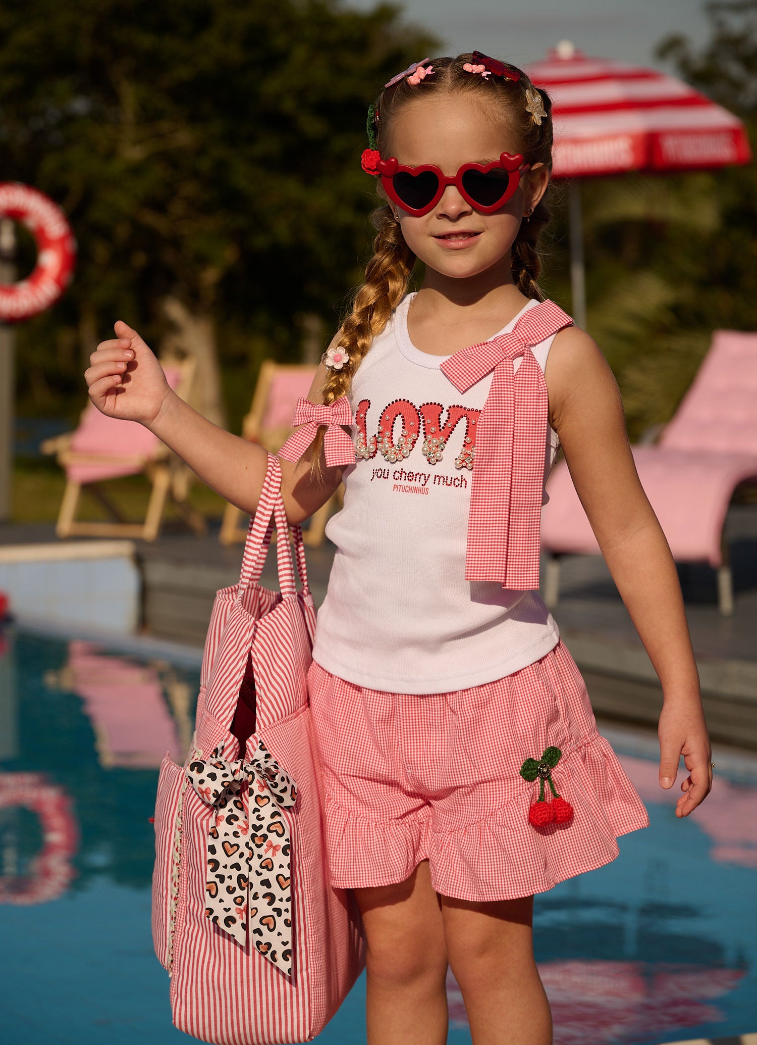 Regata Rib Bordados Xadrez Resort