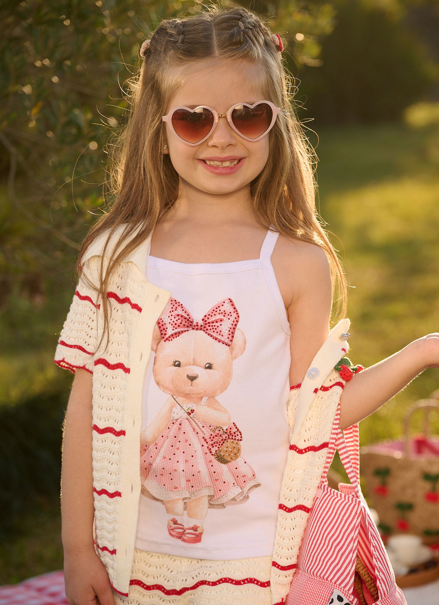 Blusa Alça Rib Ursa Resort