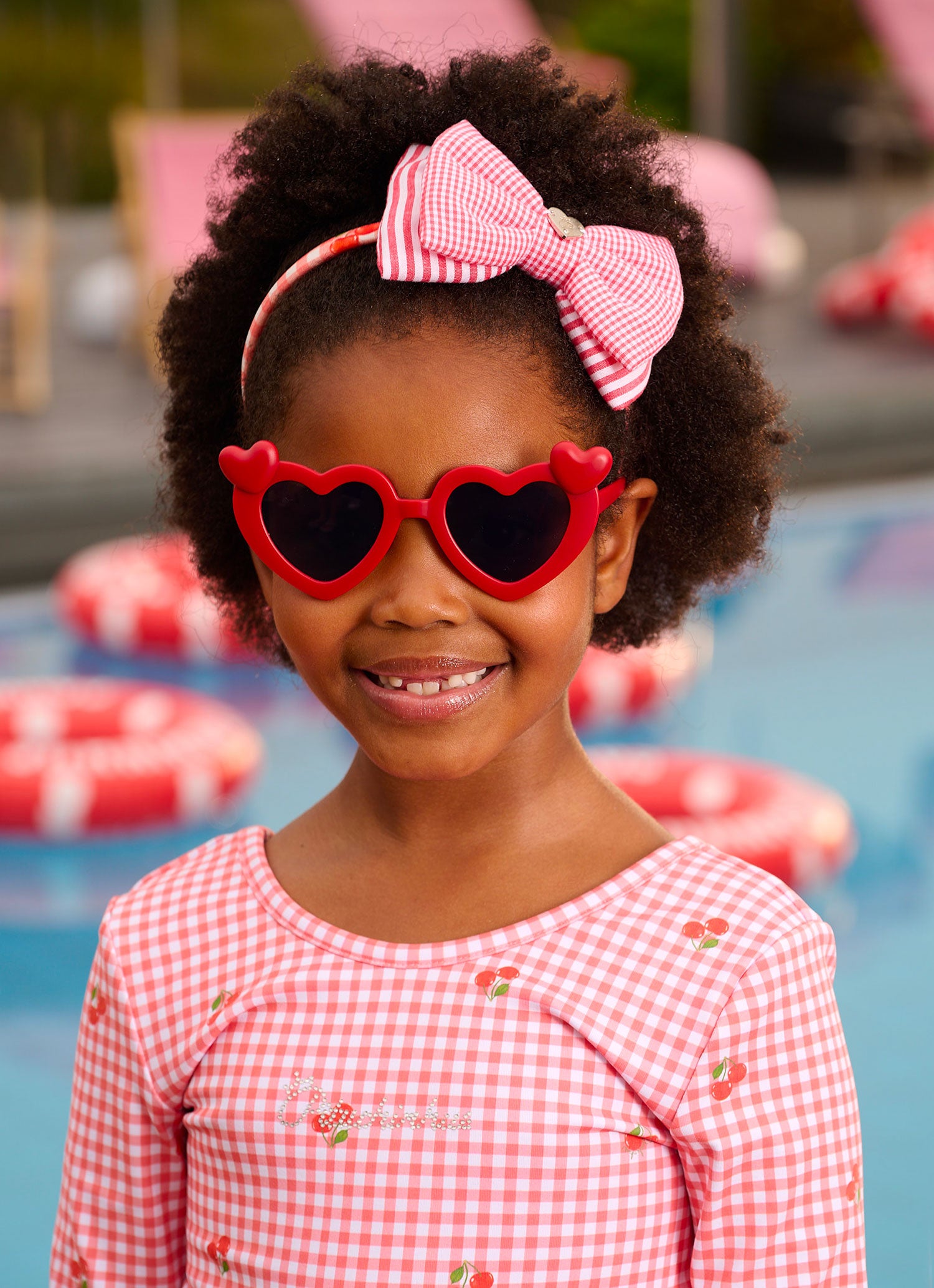 Arco Laço Duplo Listrado E Xadrez Resort