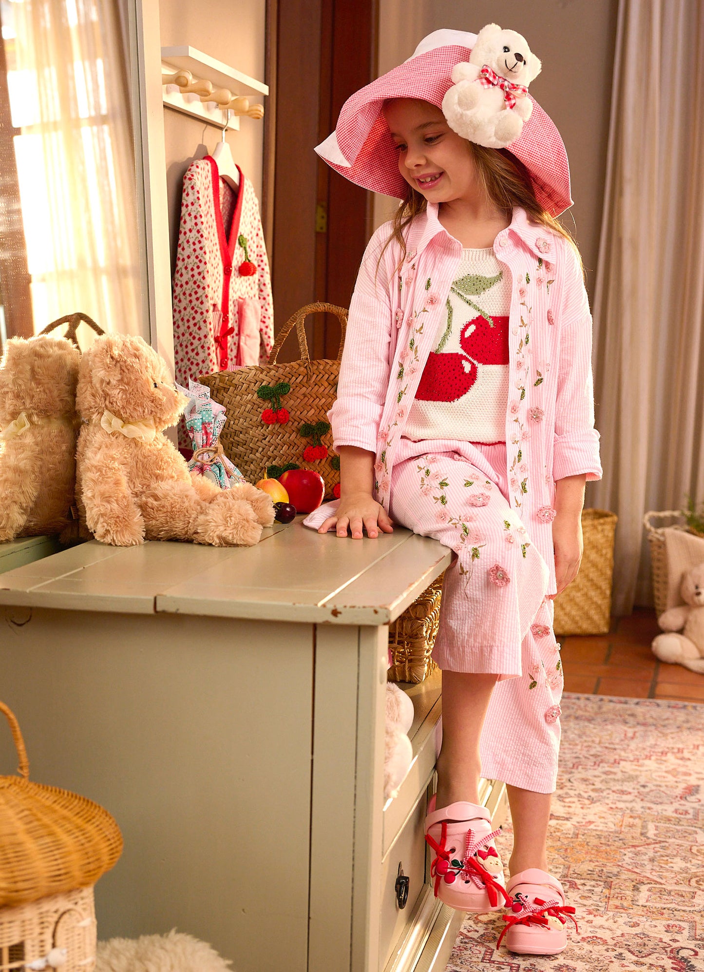 Calça Pantacourt Tricoline Conceito Resort