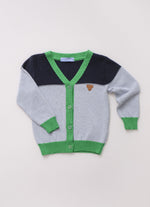 Cardigan Bicolor For Boys