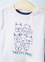 Camiseta Meia Malha Pretty Dogs