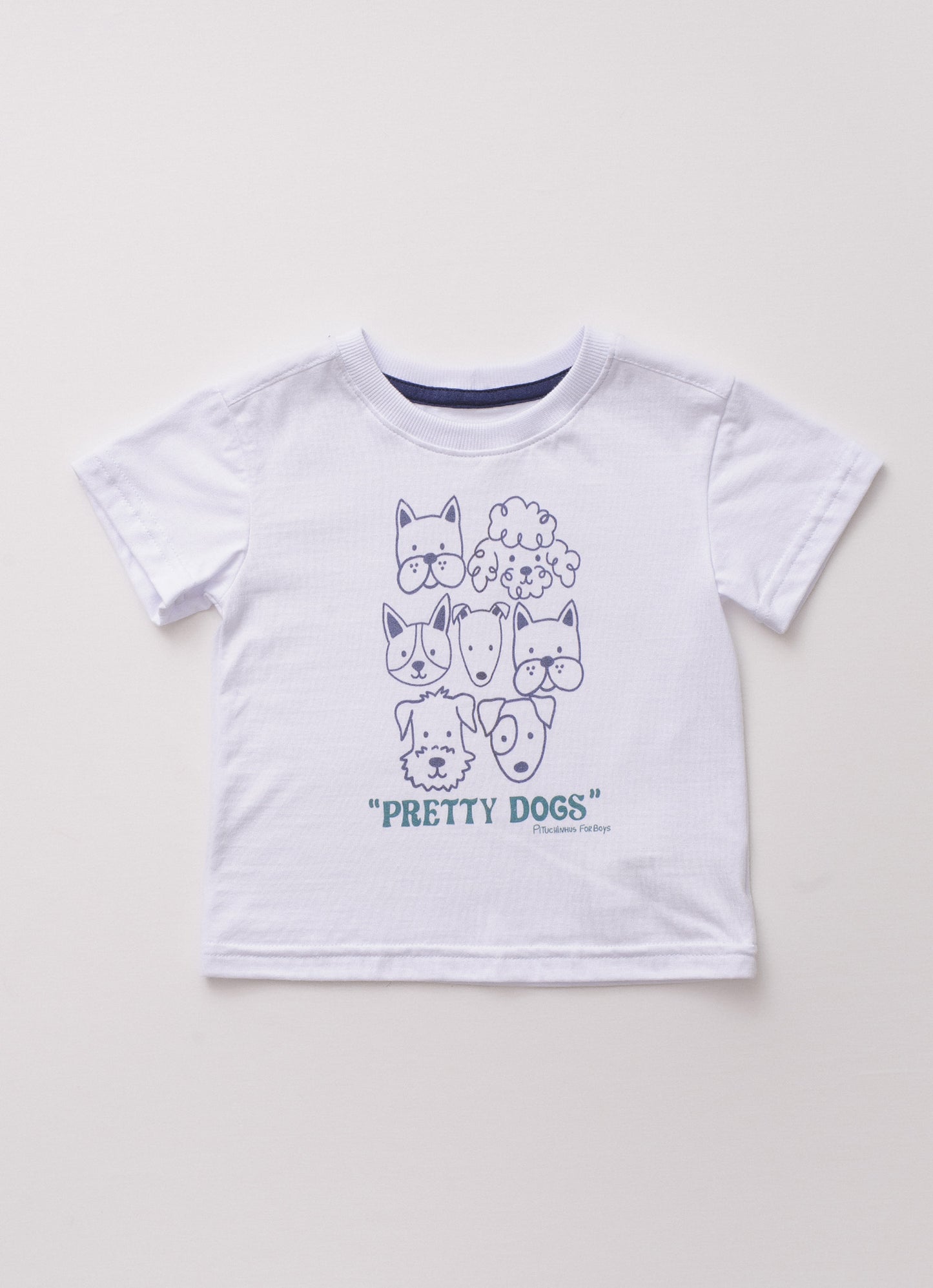 Camiseta Meia Malha Pretty Dogs