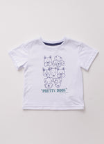 Camiseta Meia Malha Pretty Dogs