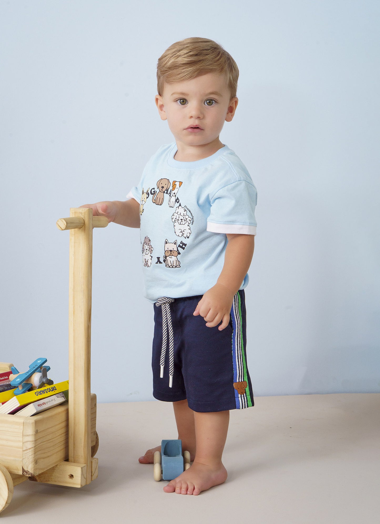 Camiseta Meia Malha Multi Cachorros