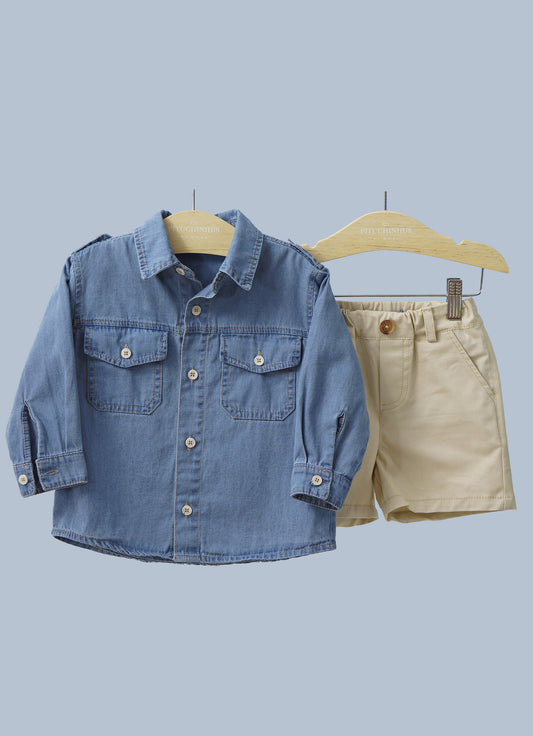 Camisa Jeans For Boys