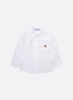 Camisa Algodão e Linho Patche For Boys