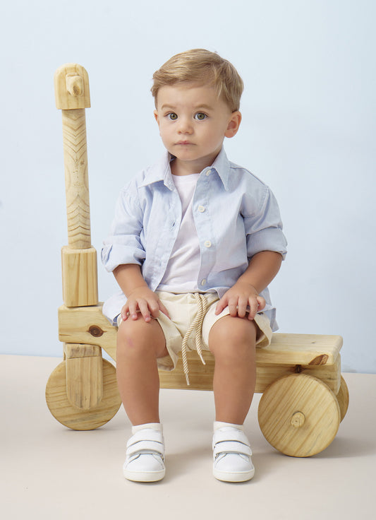 Camisa Algodão e Linho For Boys
