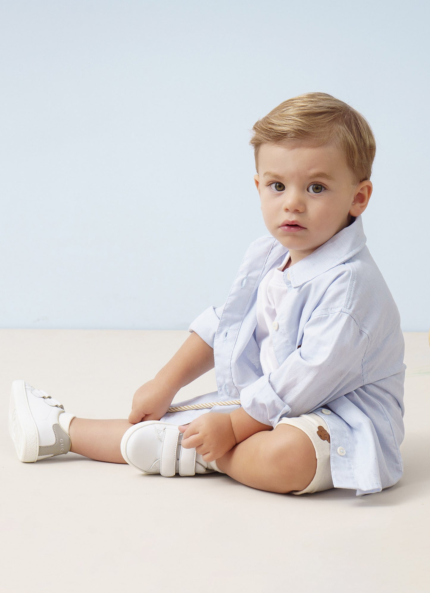 Camisa Algodão e Linho For Boys
