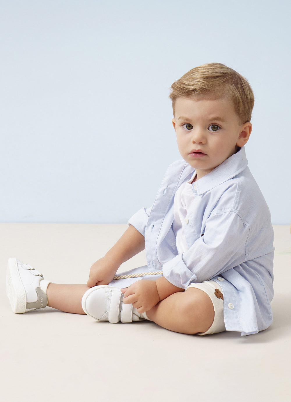 Camisa Algodão e Linho For Boys