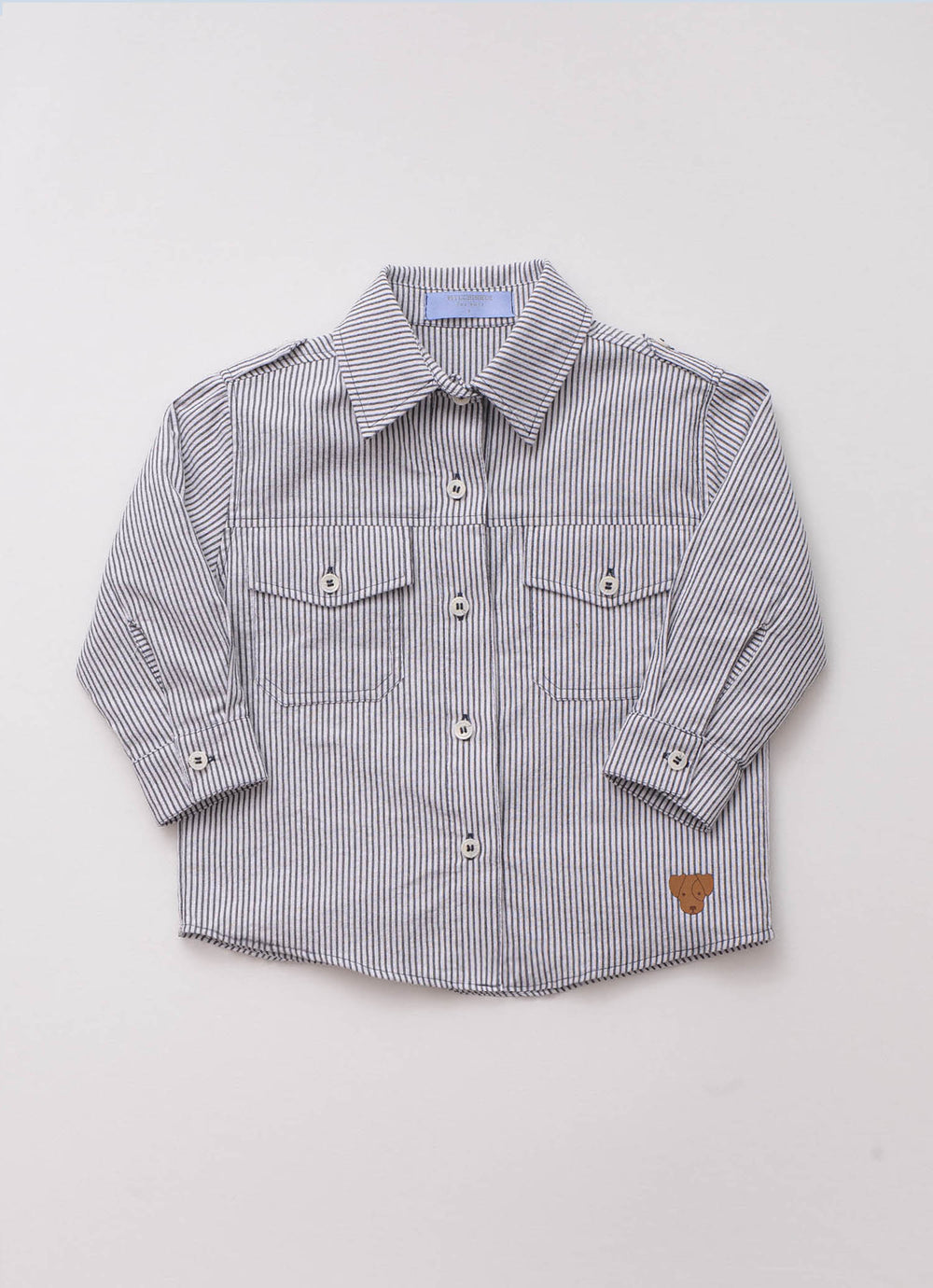 Camisa Algodão Listrada
