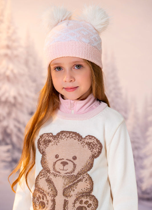 Blusa Tricot Ursinha Cristais Après-Ski