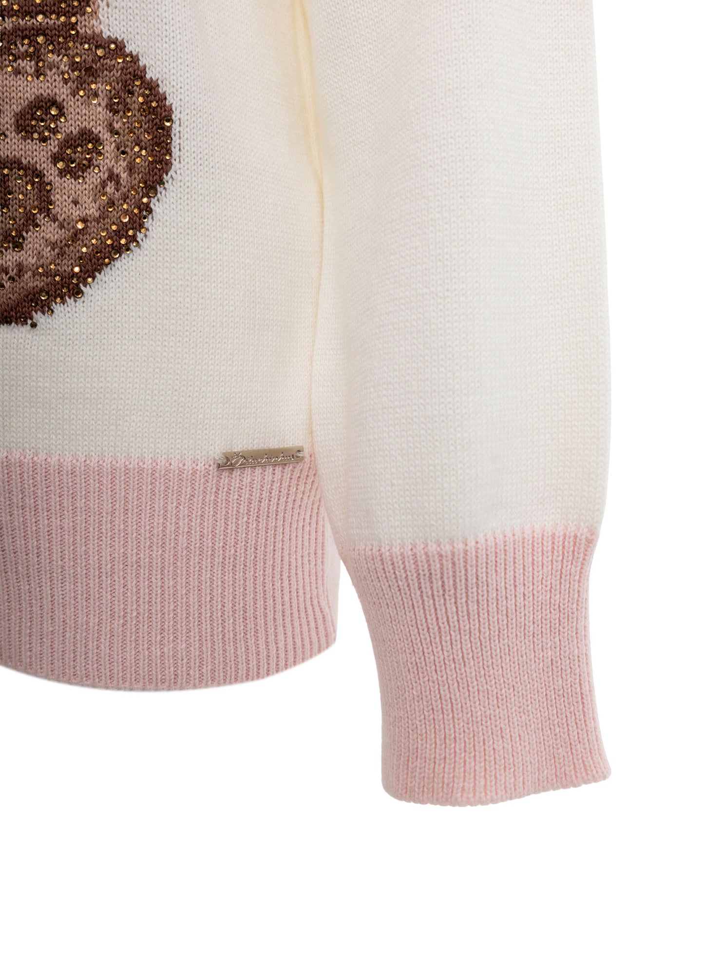 Blusa Tricot Ursinha Cristais Après-Ski