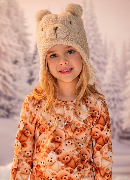 Blusa Térmica Estampa Ursinhas Après-Ski