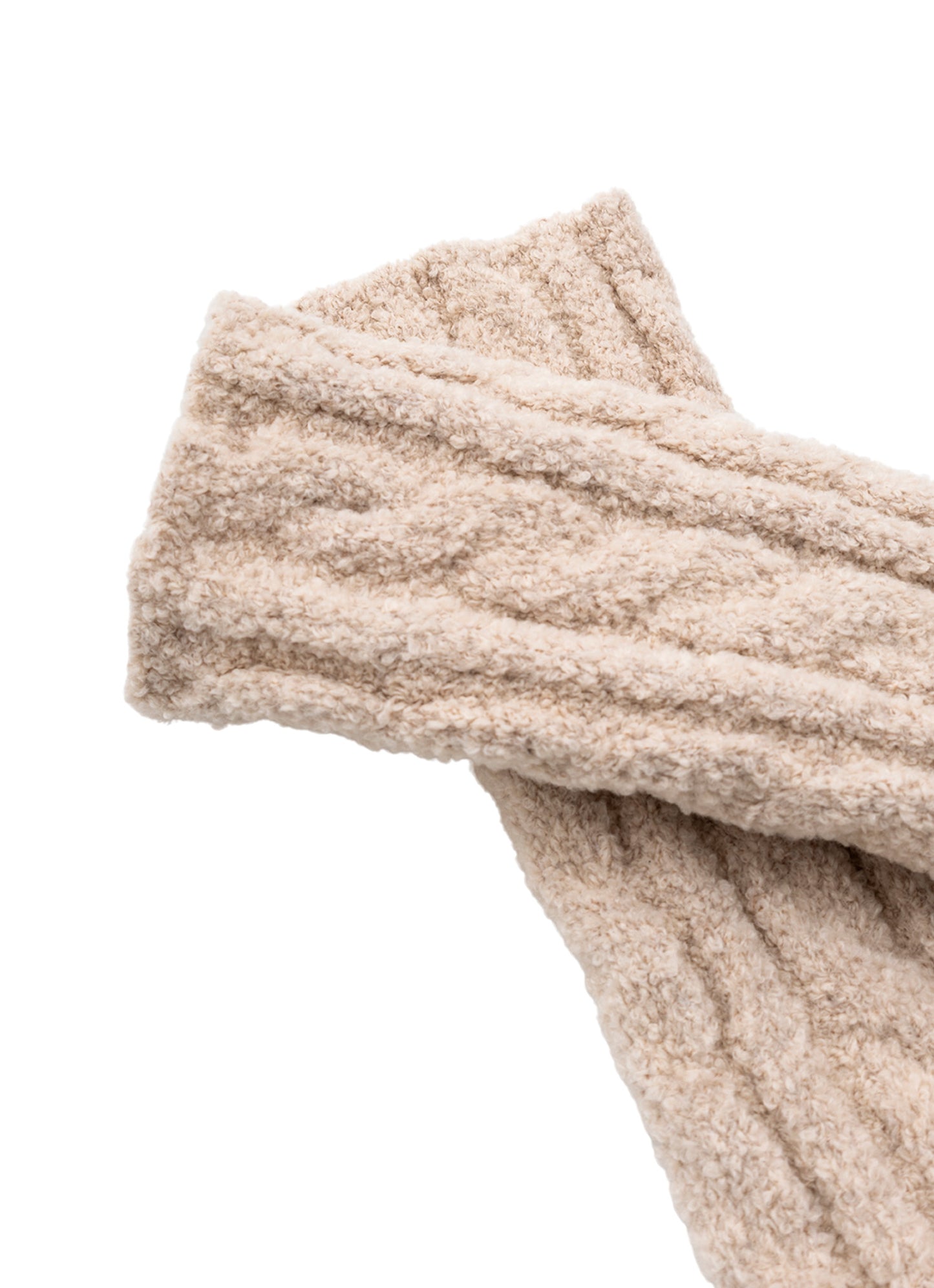 Luva Tricot Tranças Après-Ski