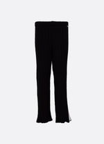 Calça Tricot Canelada Tira Lateral