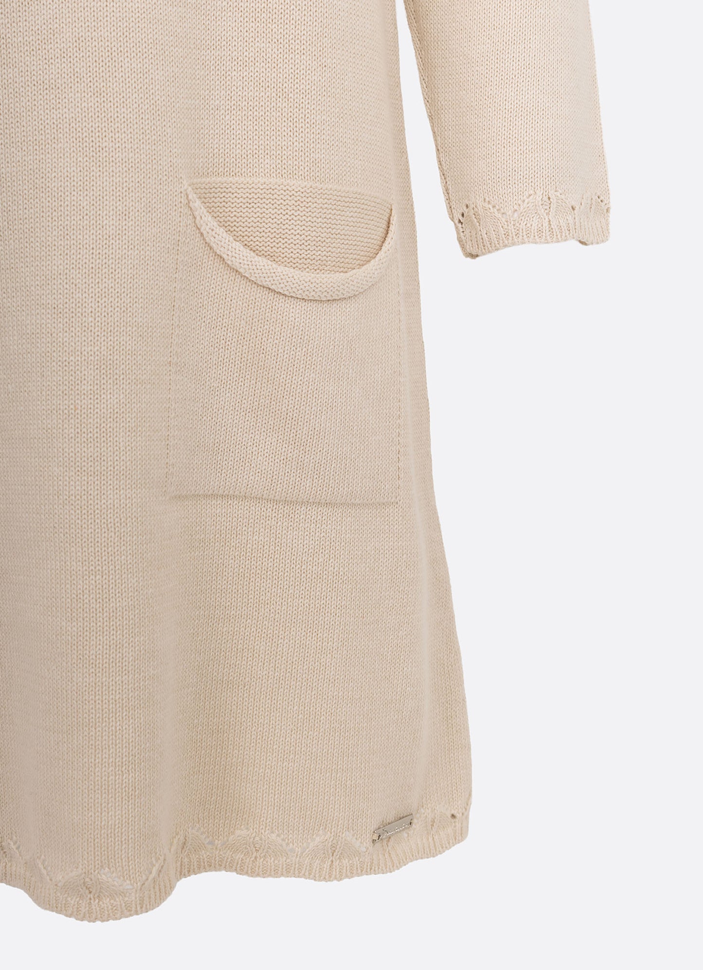 Vestido Tricot Rosto Cachorrinho Cristal