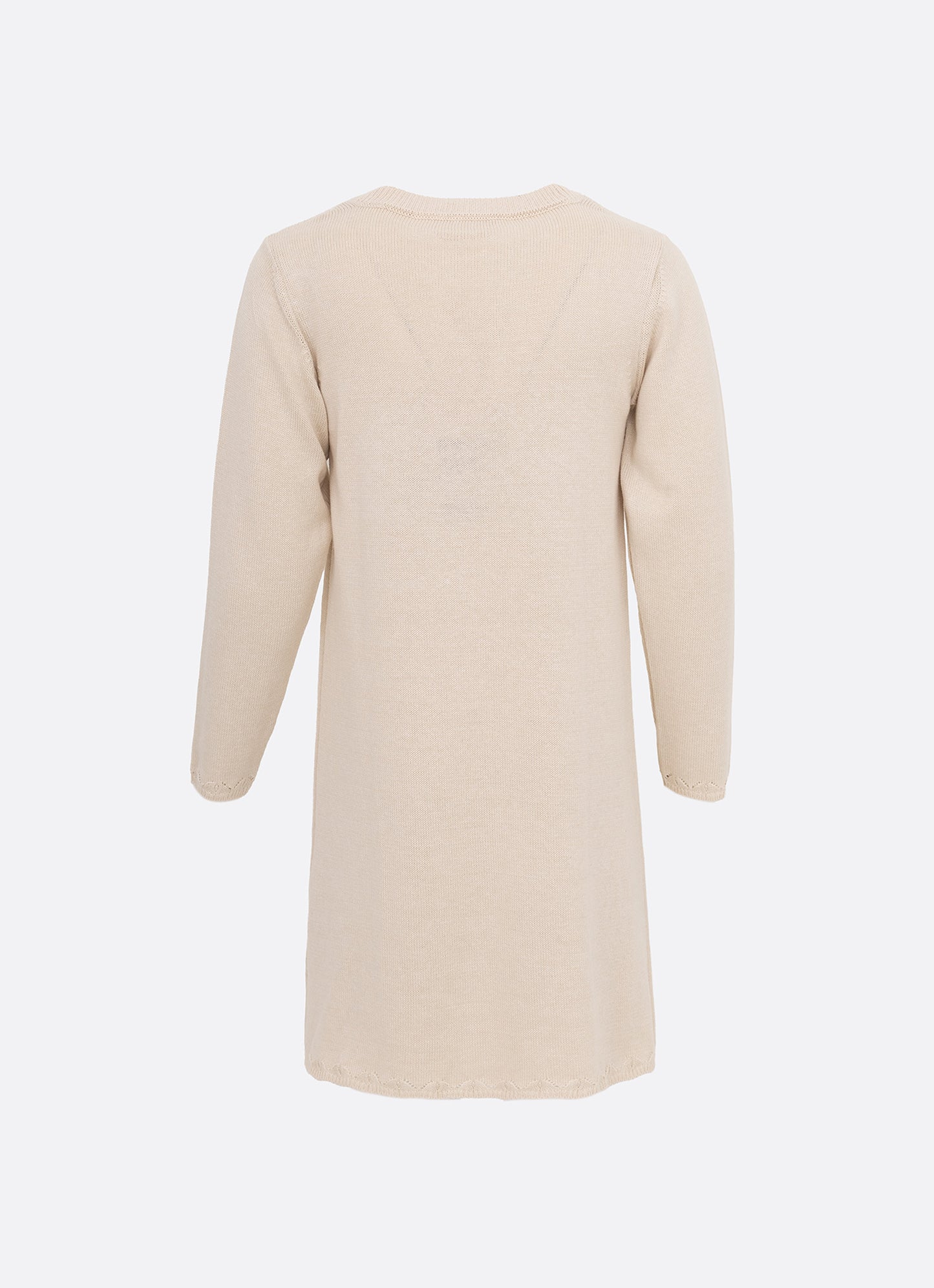 Vestido Tricot Rosto Cachorrinho Cristal