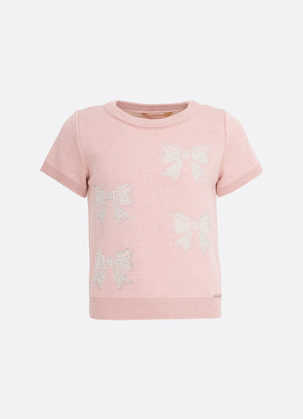 Blusa Tricot Laços Cristal