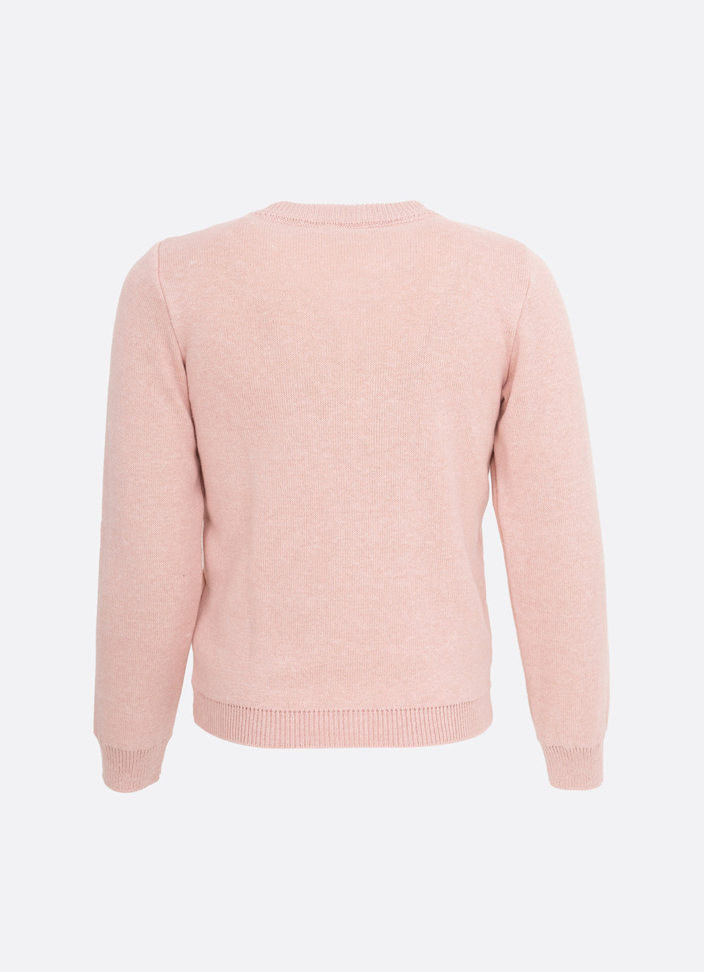 Casaco Tricot Maxi Laço Bordado Pérolas e Cristais