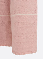 Calça Tricot Reta Mix de Pontos