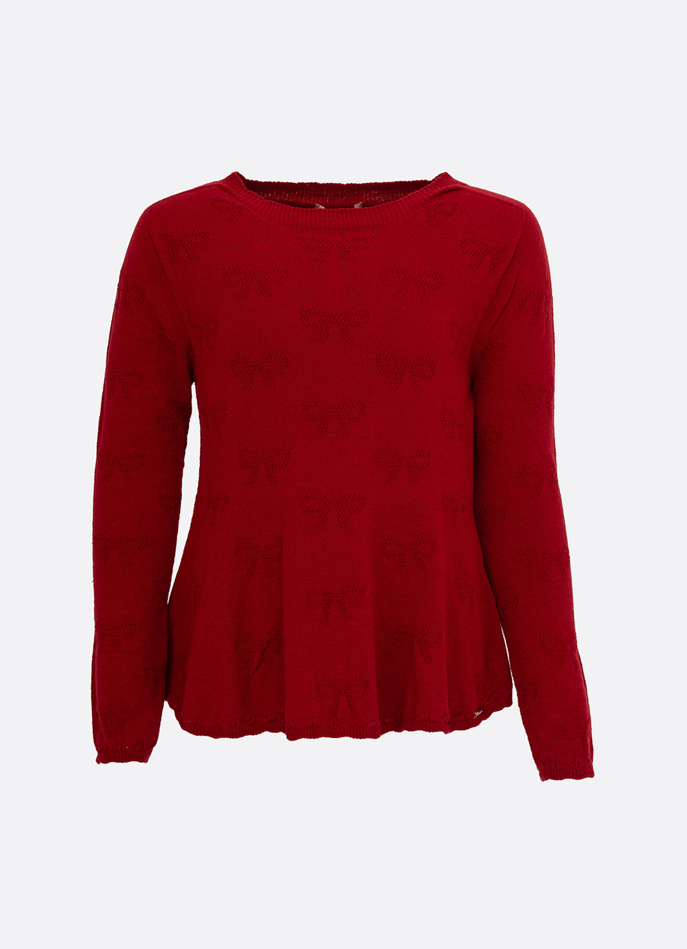 Blusa Tricot Sem Costura Laços Linx