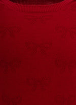 Blusa Tricot Sem Costura Laços Linx