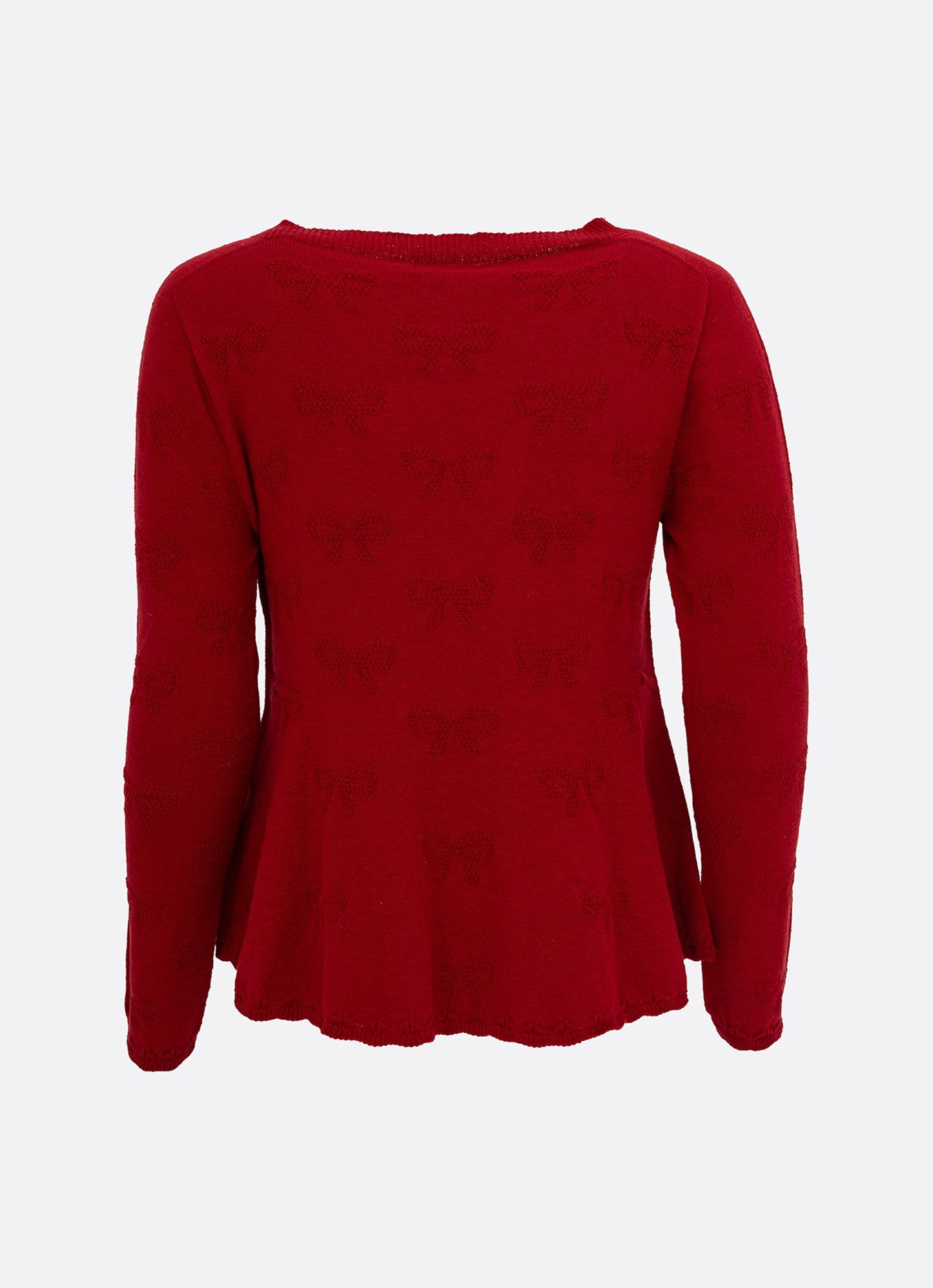 Blusa Tricot Sem Costura Laços Linx