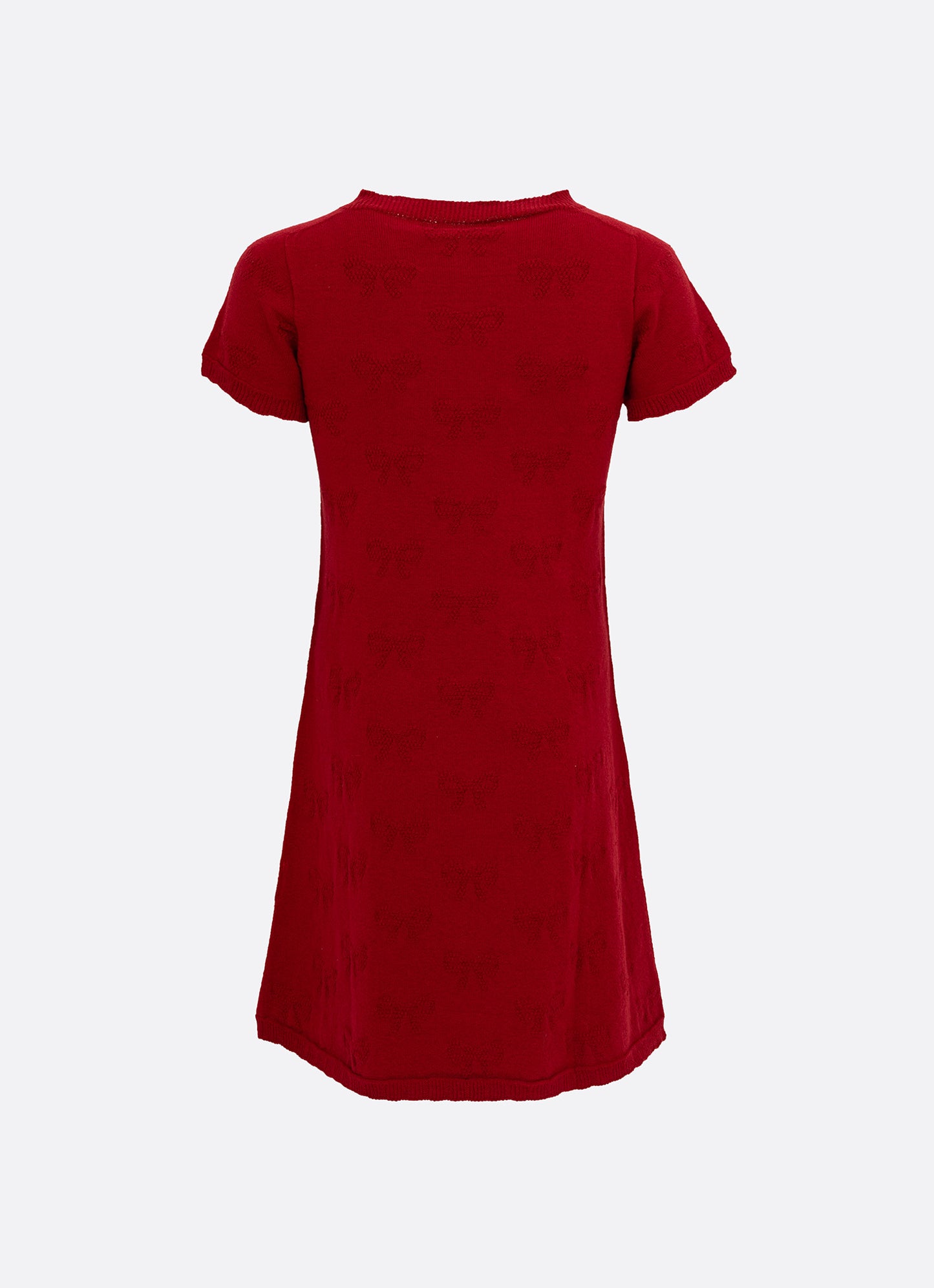 Vestido Tricot Sem Costura Laços Linx